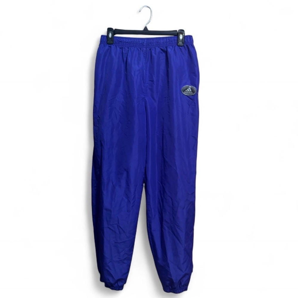 Adidas Vintage Y2K Men’s Purple Windbreaker Athletic Pants Size Large